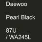 Preview: Daewoo, Pearl Black, 87U / WA245L.